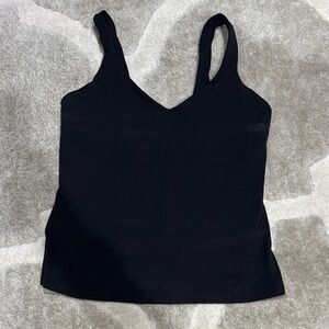 Lululemon Athletica Black Align Waist Length Tank Top